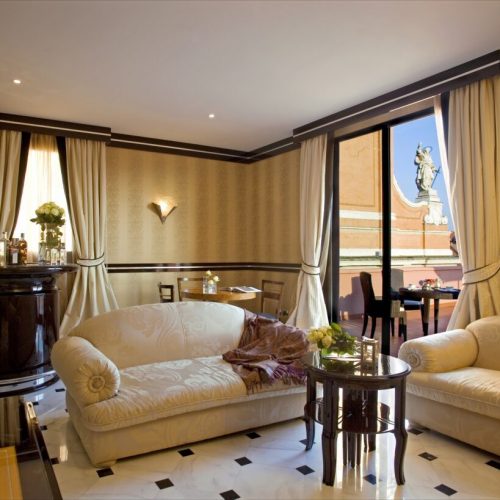 Art Dèco Terrace Suite - Soggiorno